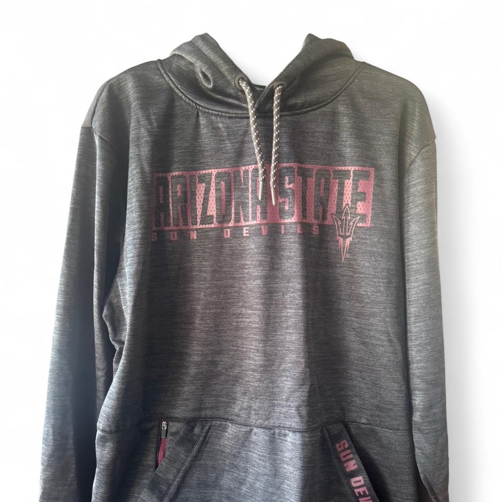 Colosseum Arizona State Sun Devils Charcoal Hoodie